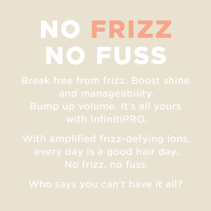 slide 10 of 15, Conair InfinitiPro Frizz Free AC Dryer, 1 ct