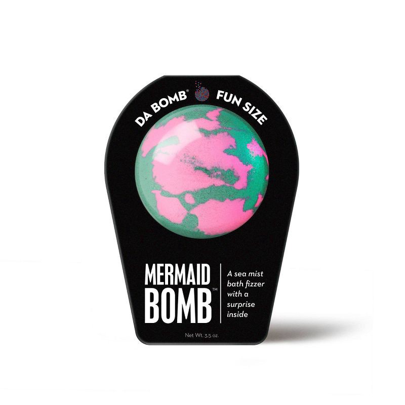 slide 1 of 3, Da Bomb Bath Fizzers Mermaid Bath Bomb - 3.5oz, 3.5 oz