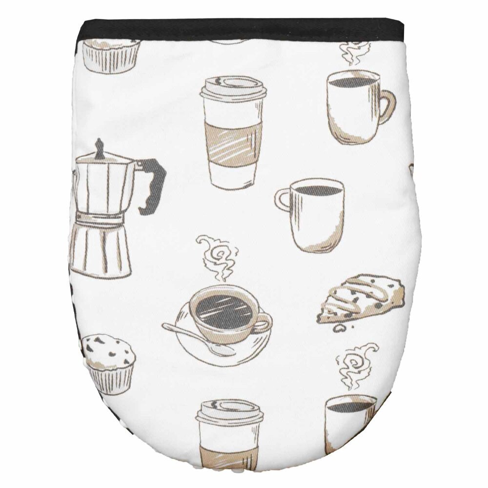 slide 3 of 4, Everyday Living Grabber Oven Mitt - Coffee, 1 ct