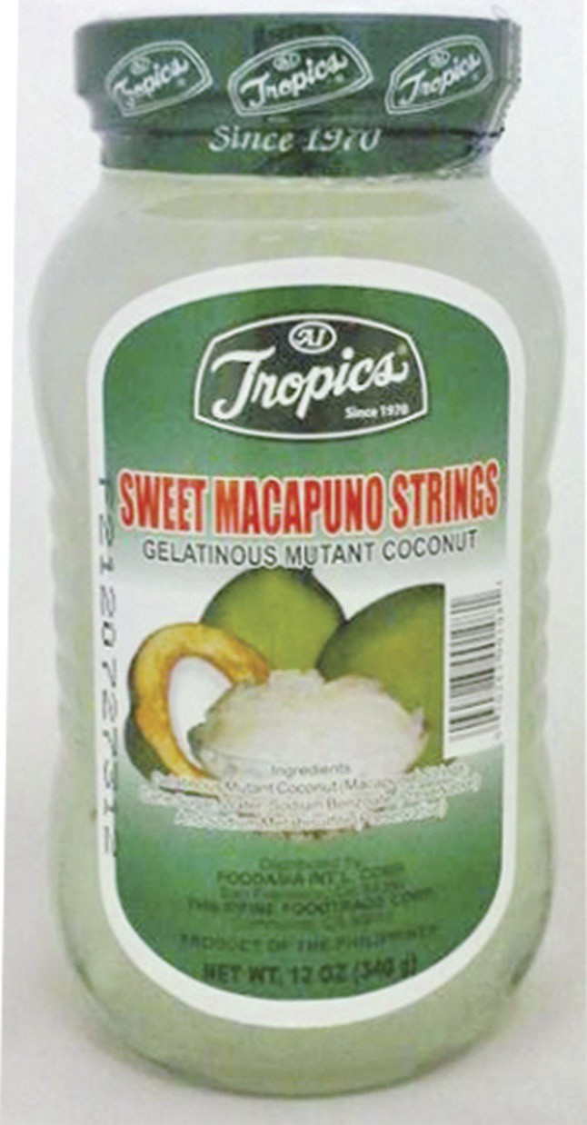 slide 1 of 1, Tropics Macapuno String, 12 oz