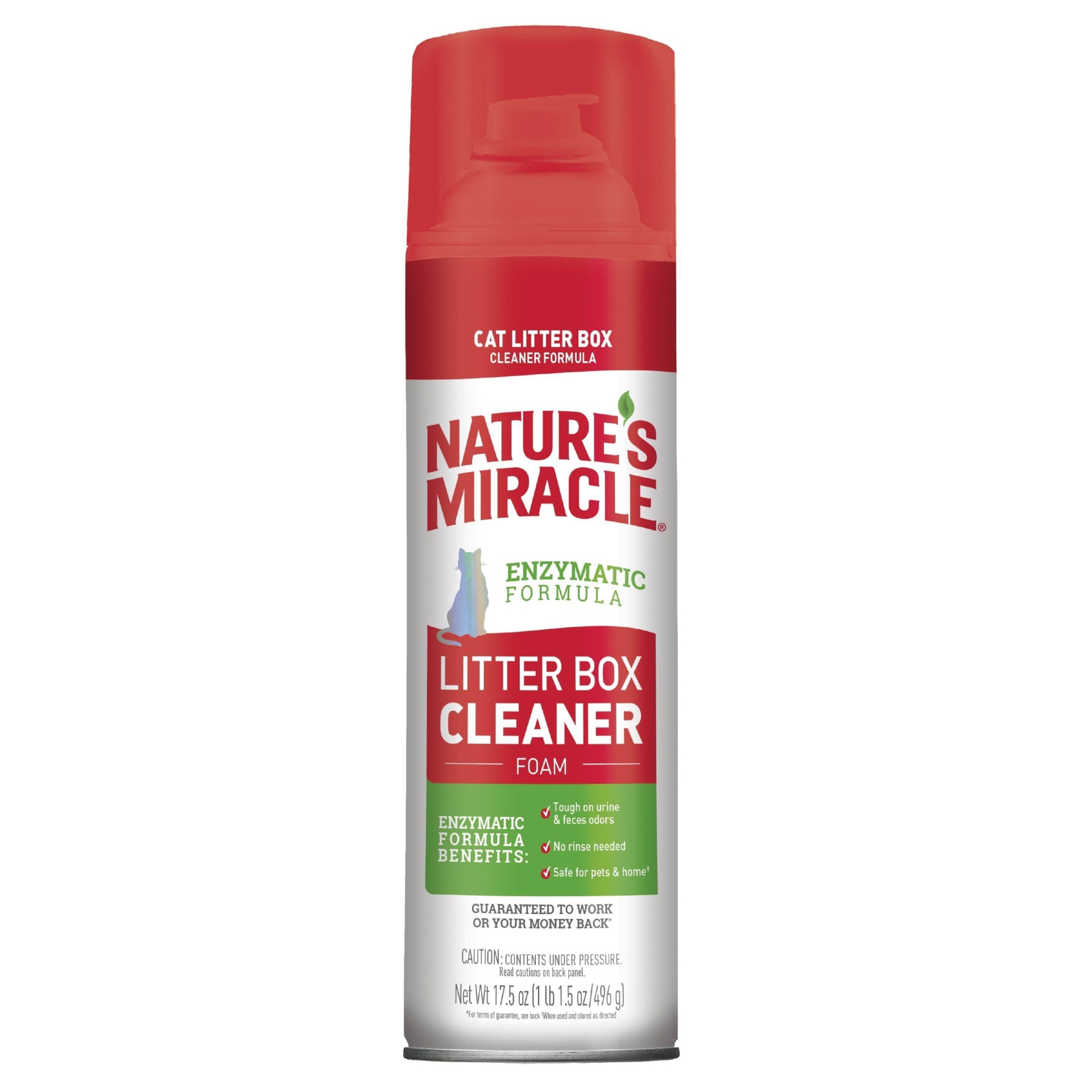 slide 1 of 4, Nature's Miracle Litter Box Cleaner for Cats, 17.5 oz