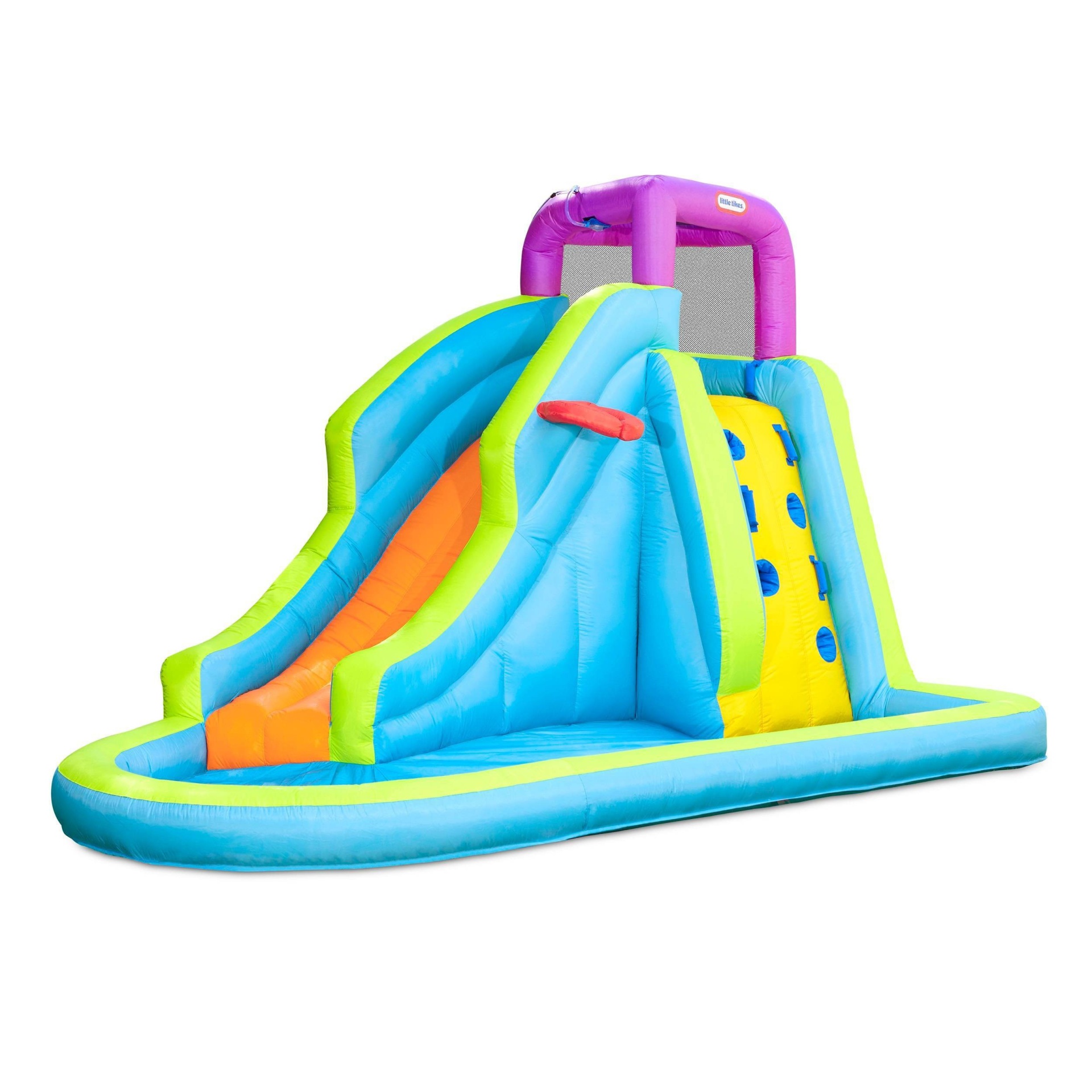 slide 1 of 5, Little Tikes Inflatable Wet Slide, 1 ct