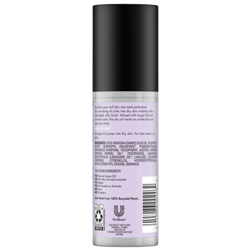 slide 2 of 4, Love Beauty and Planet Dry Lavender Body Oil, 4 fl oz