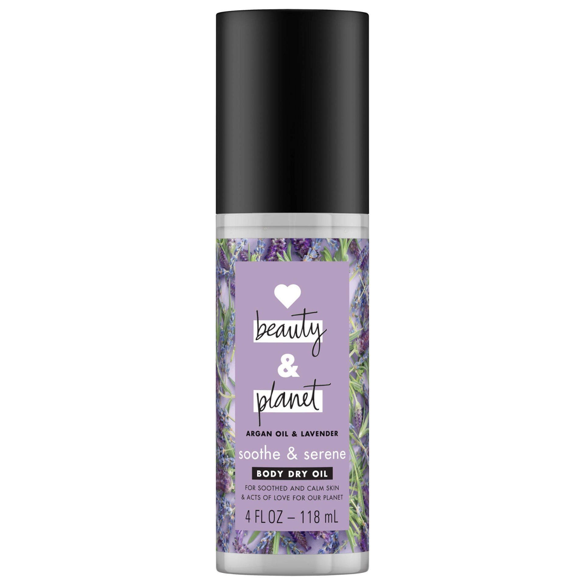 slide 1 of 4, Love Beauty and Planet Dry Lavender Body Oil, 4 fl oz