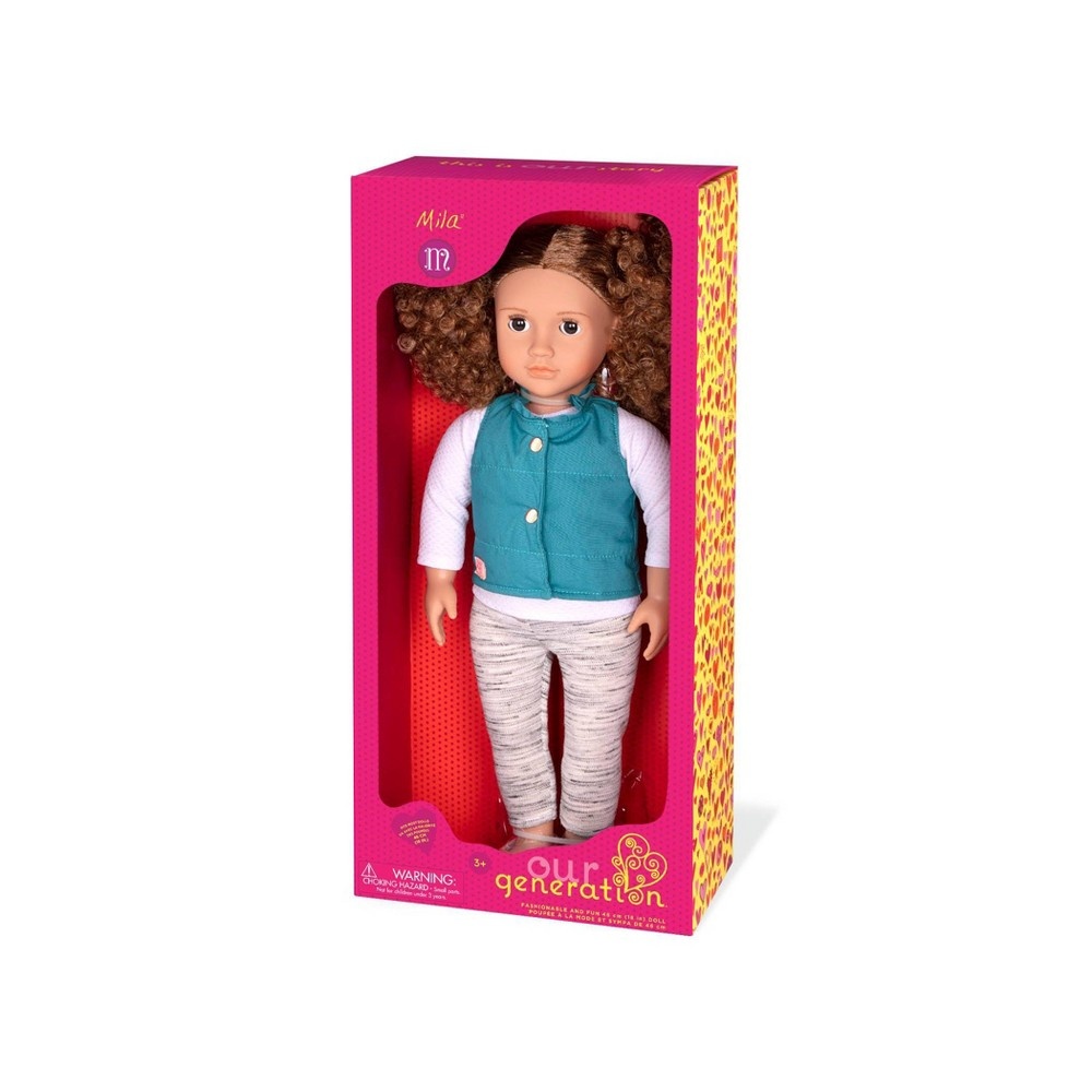 slide 4 of 4, Our Generation Mila 18" Fashion Doll, 1 ct