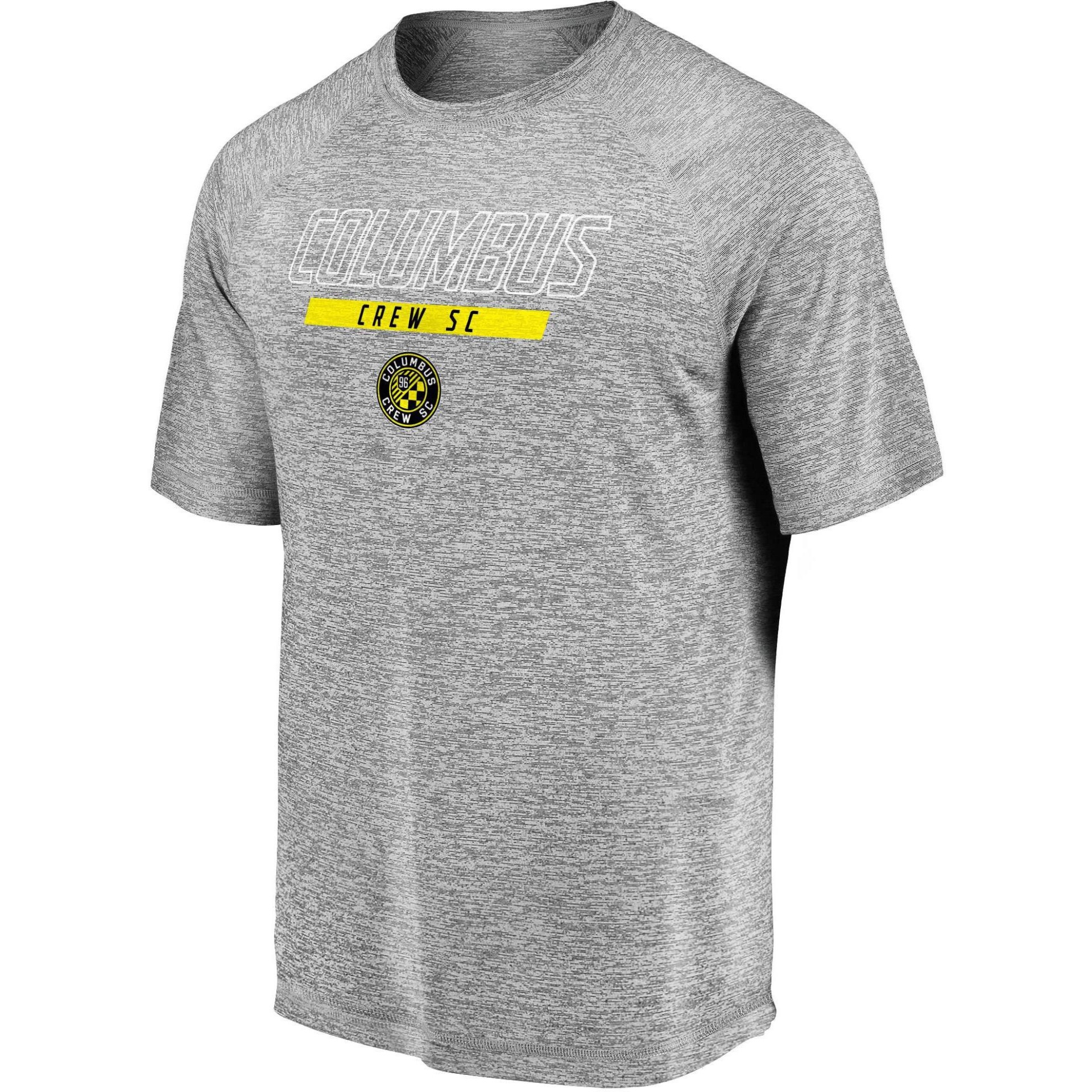 slide 1 of 3, MLS Columbus Crew Men's Gray Short Sleeve Athleisure T-Shirt - XL, 1 ct