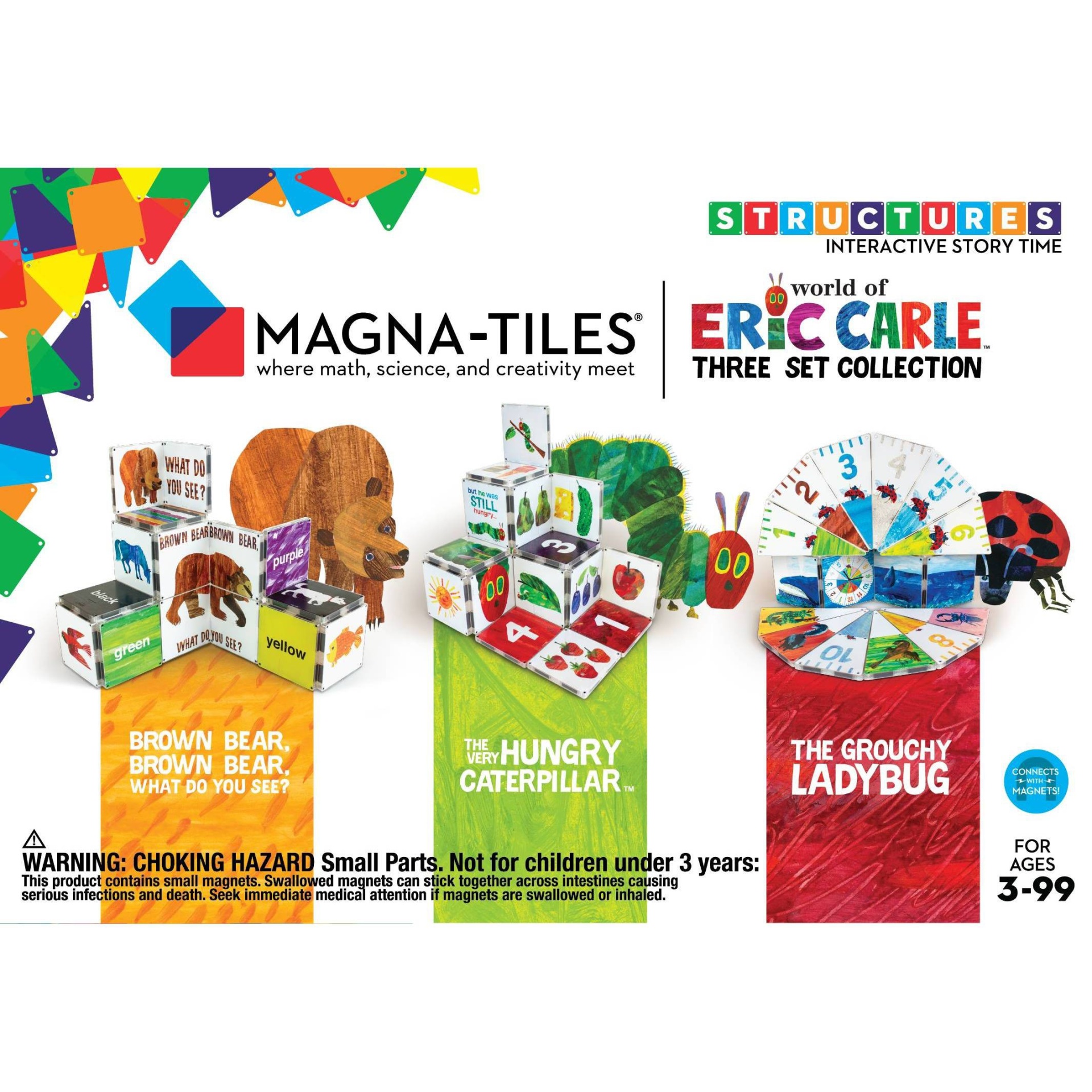 Magna-Tiles World of Eric Carle The Grouchy Ladybug Connects for sale online 