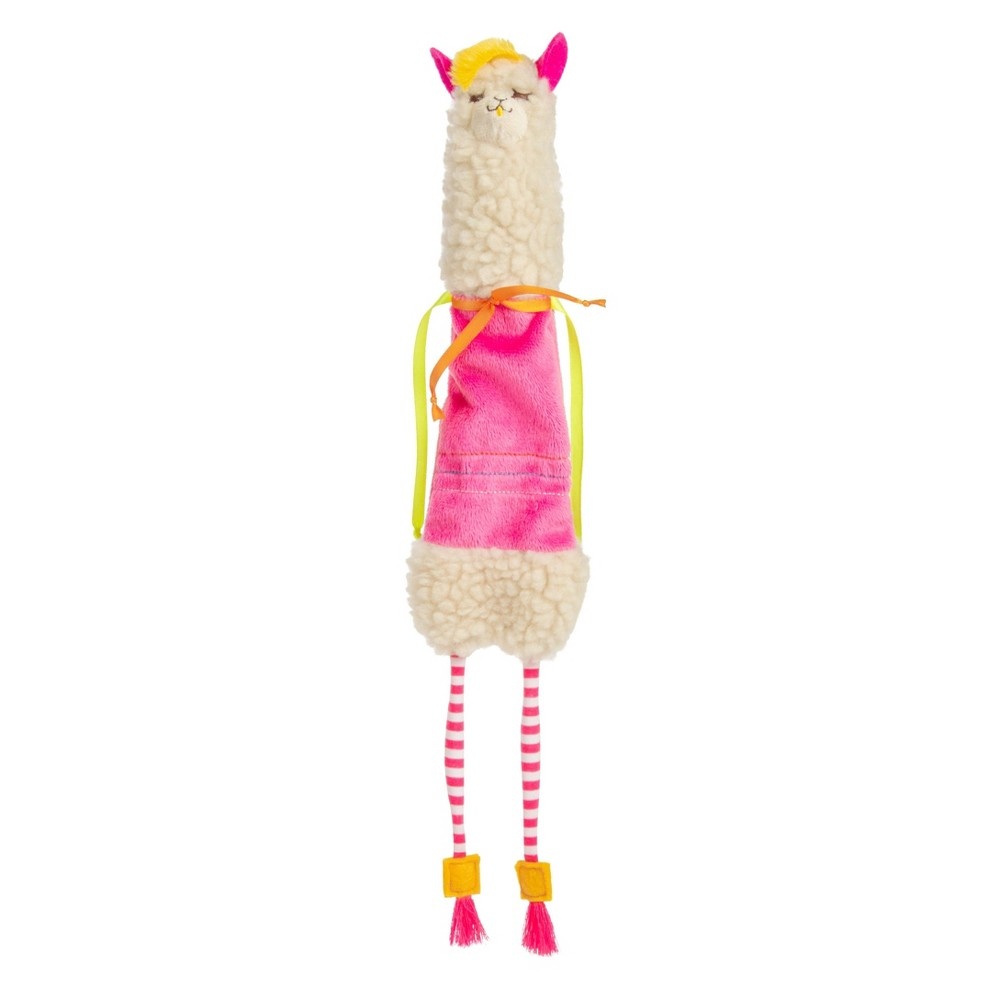 slide 2 of 6, Smartykat Leggy Llama Cat Toy, 1 ct