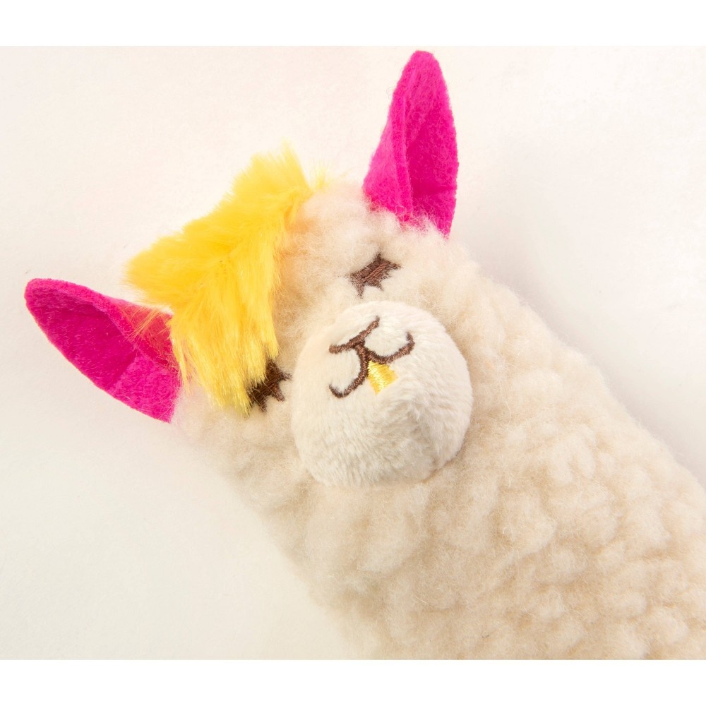 slide 4 of 6, Smartykat Leggy Llama Cat Toy, 1 ct