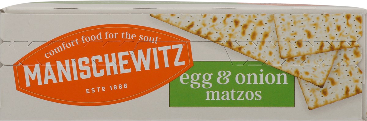 slide 9 of 9, Manischewitz Egg & Onion Matzos 10 oz, 10 oz