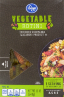 slide 1 of 1, Kroger Vegetable Rotini, 12 oz