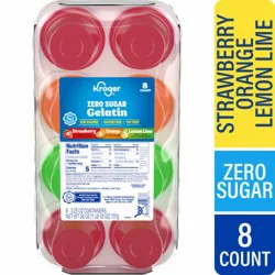 Kroger® Zero Sugar Gelatin Cups