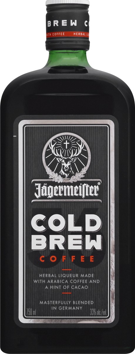 slide 1 of 4, Jägermeister Cold Brew Coffee Liqueur 750ml, 750 ml