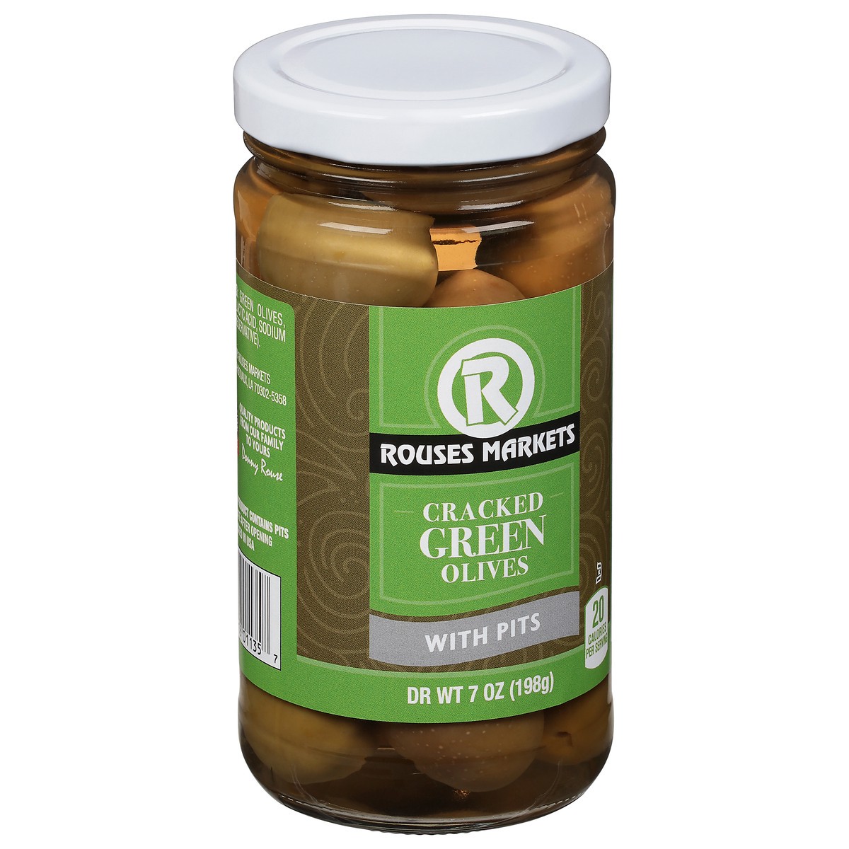 slide 7 of 11, Rouses Markets Rous Olive Cracked, 7 oz