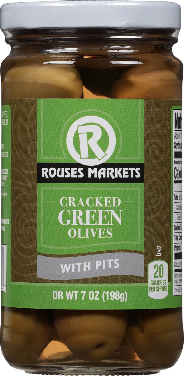 slide 10 of 11, Rouses Markets Rous Olive Cracked, 7 oz