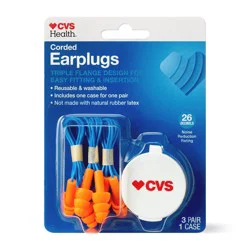 CVS Health Corded Ear Plugs