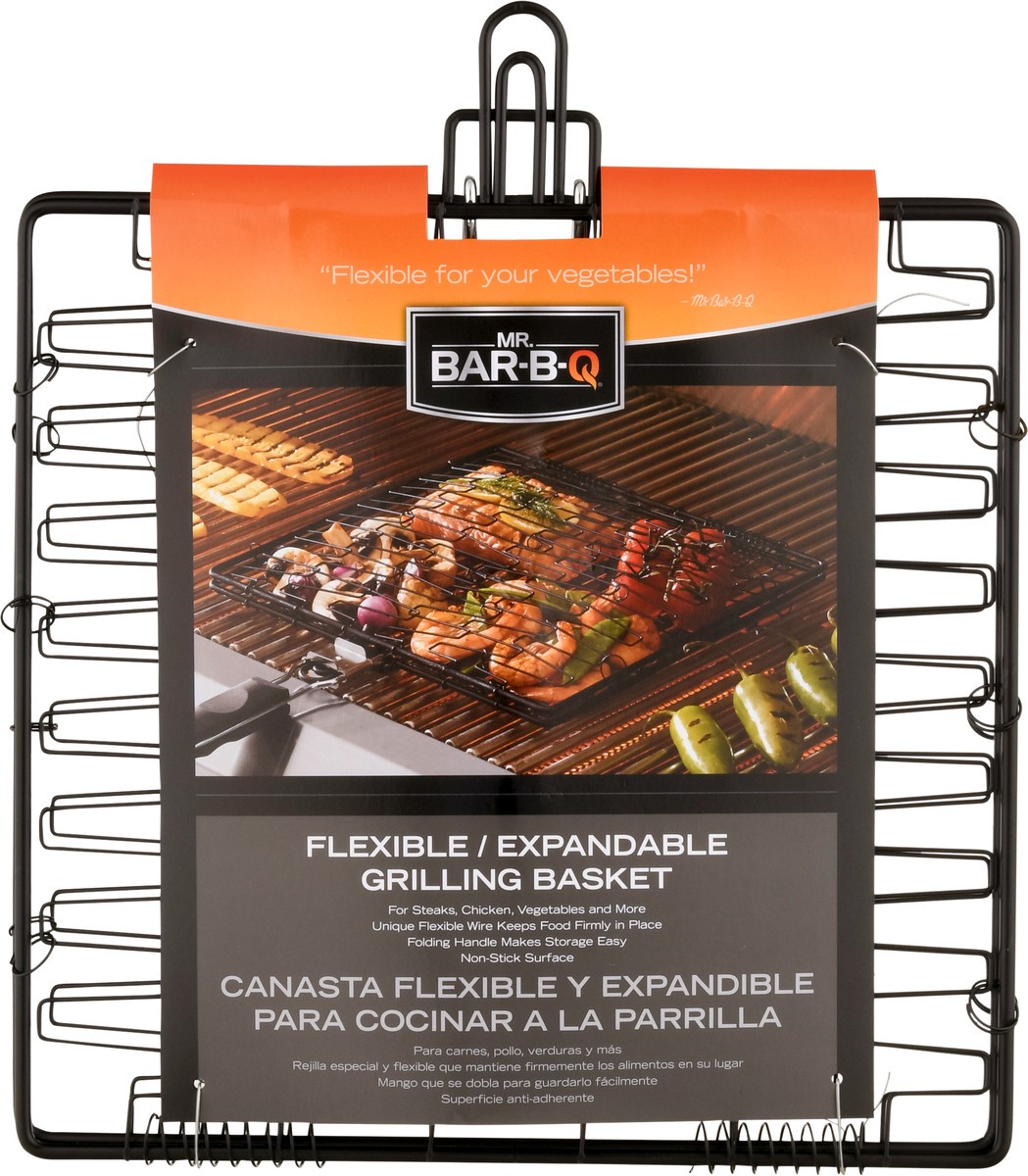 slide 9 of 9, Mr. Bar-B-Q Flexible/Expandable Grilling Basket 1 ea, 1 ea