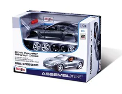 Maisto 1:24 2014 Corvette Stingray Coupe - Black