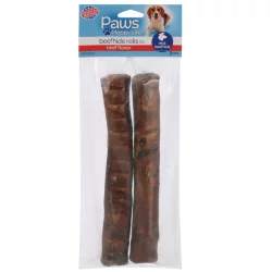 Paws Happy Life Beef Flavor Beefhide Rolls For Dogs