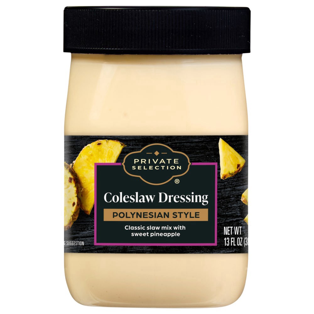 slide 1 of 3, Private Selection® Polynesian Style Coleslaw Dressing, 13 fl oz