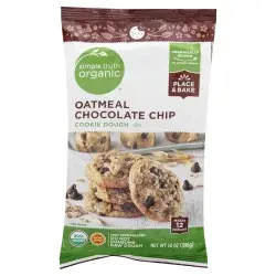Simple Truth Organic Oatmeal Chocolate Chip Cookie Dough
