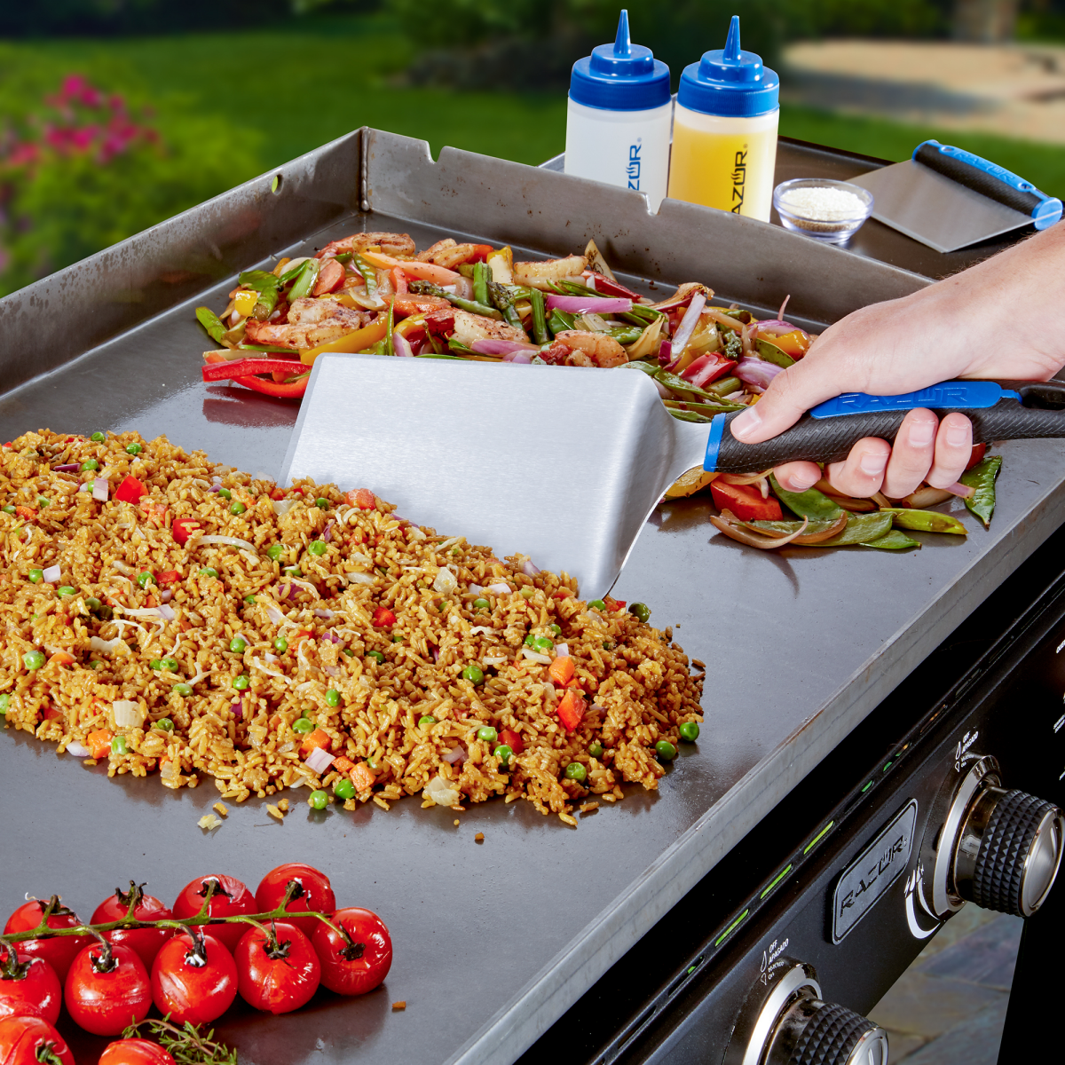 slide 5 of 6, Razor Extra Large Griddle Spatula, 13.5", 13.5 in