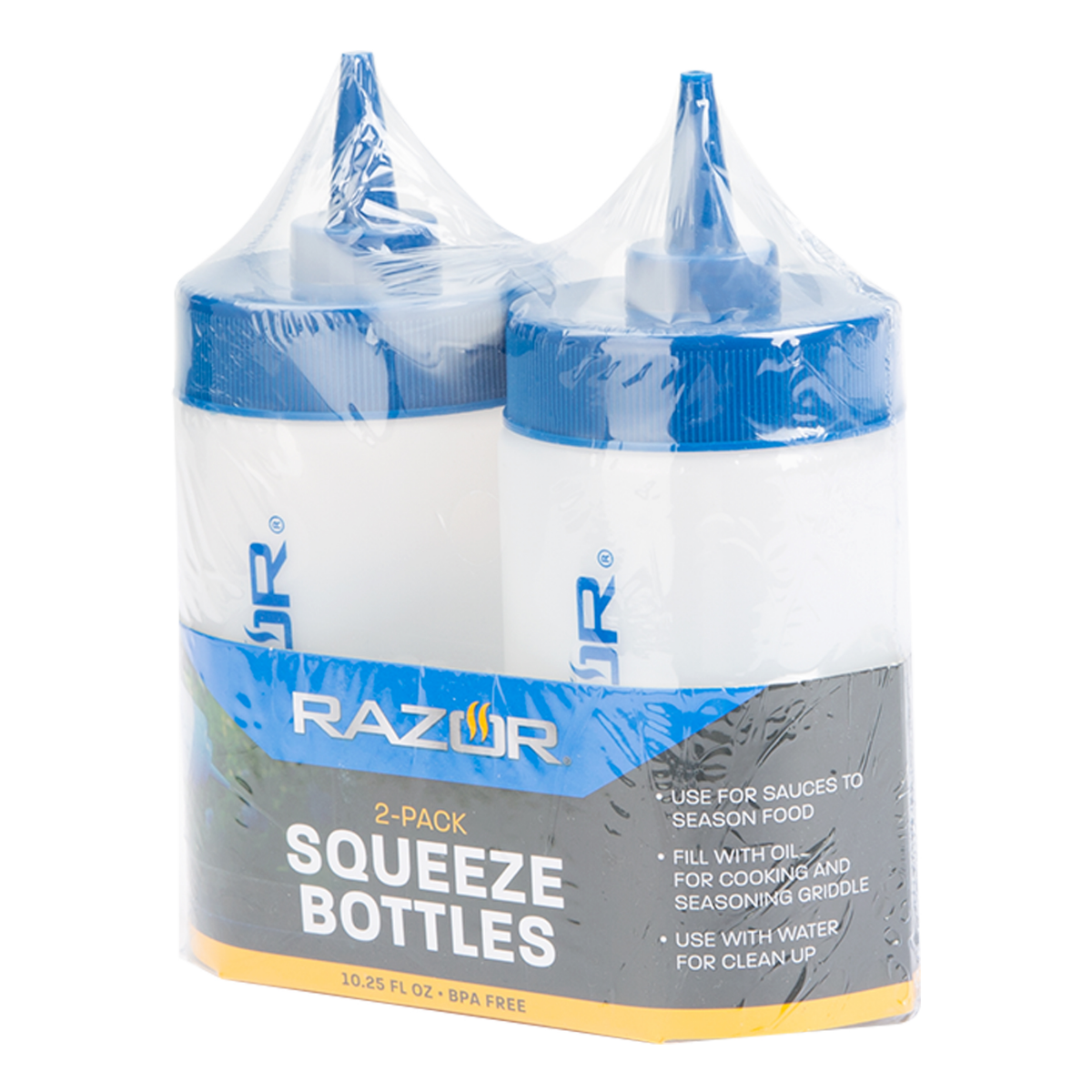 slide 4 of 6, Razor Squeeze Bottle Set of 2, 6.5 in