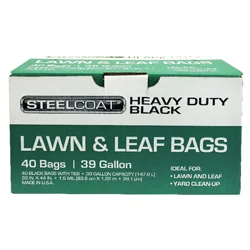 Steelcoat Heavy Duty Lawn & Leaf Bag.