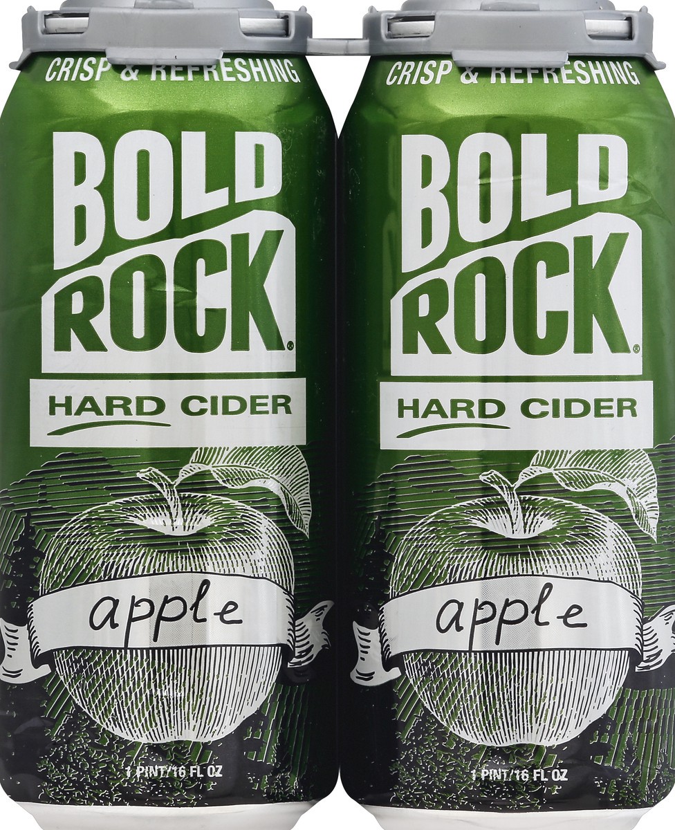 slide 4 of 4, Bold Rock Apple Hard Cider 4 - 1 pt Cans, 4 ct