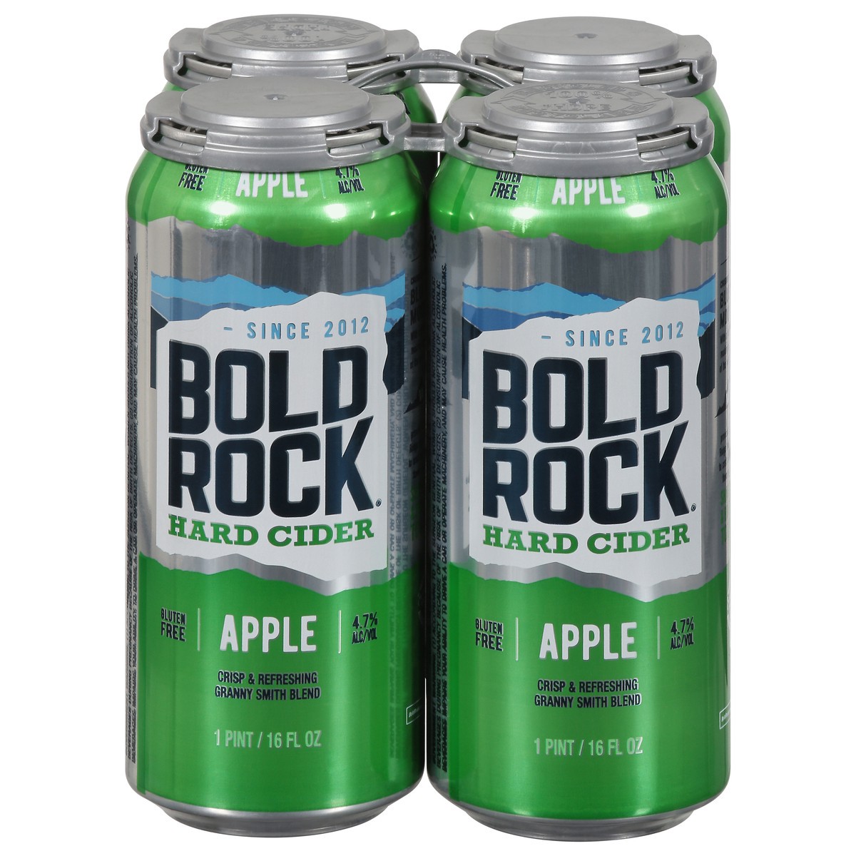 slide 1 of 4, Bold Rock Apple Hard Cider 4 - 1 pt Cans, 4 ct