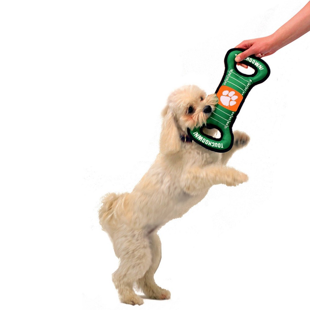 slide 4 of 4, NCAA Clemson Tigers Field Dog Toy, 1 ct