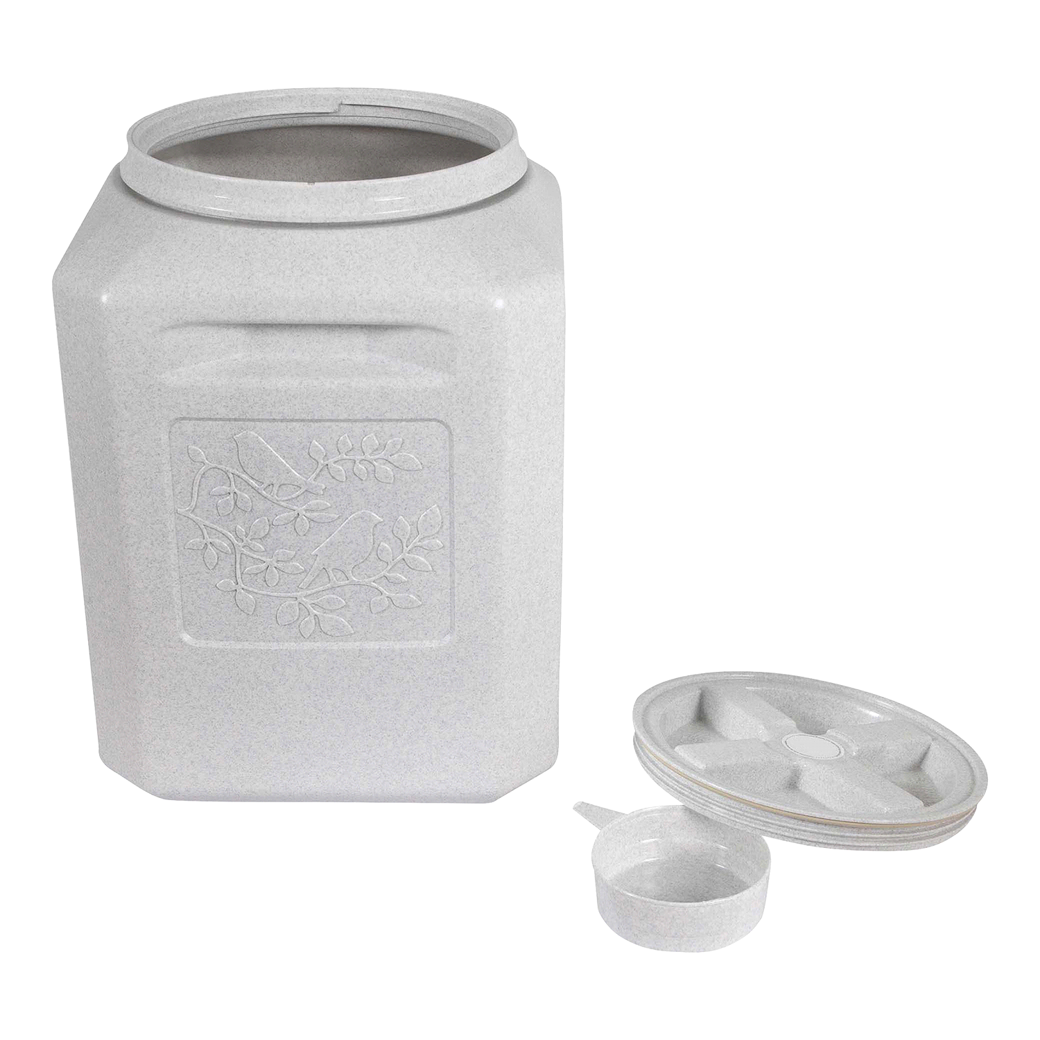 slide 3 of 3, Vittles Vault Gamma Bird Seed Container, 35 lb