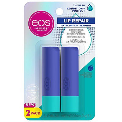 slide 1 of 1, EOS The Hero Lip Repair Stick, 2 ct