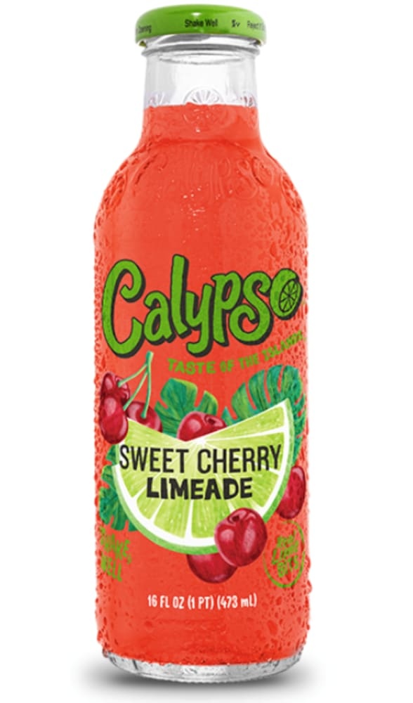 slide 1 of 1, Calypso Sweet Cherry Limeade, 16 oz