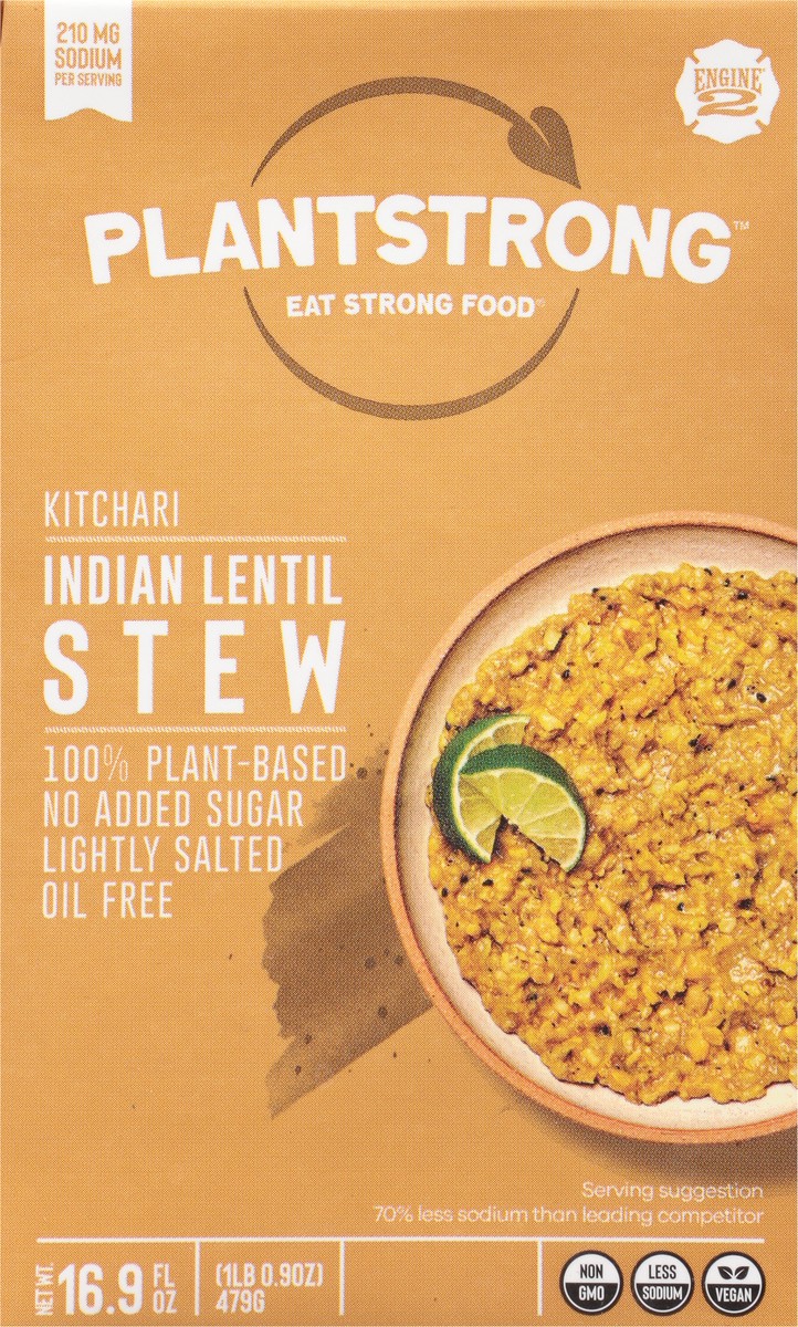slide 3 of 9, Plantstrong Indian Lentil Stew, 16.9 fl oz