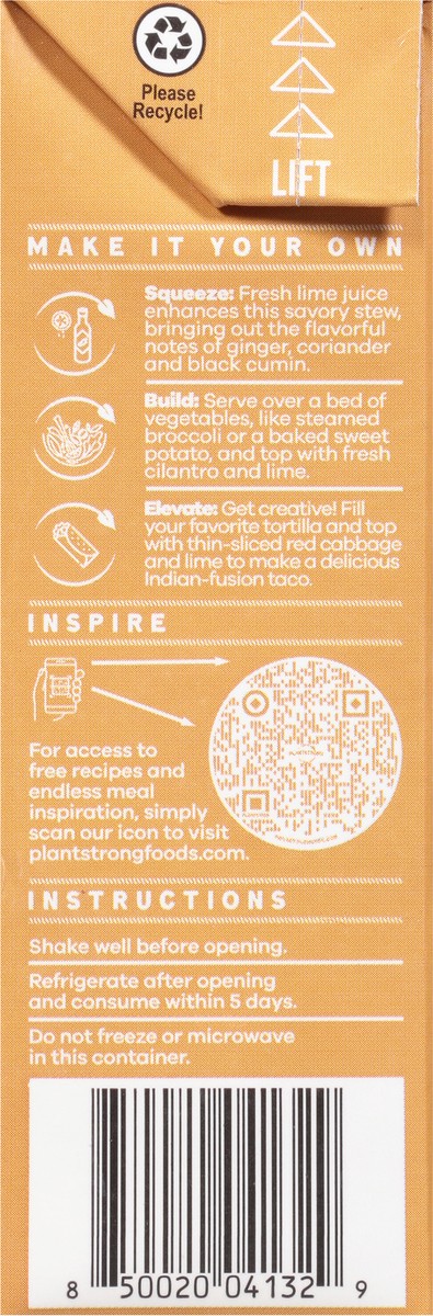 slide 7 of 9, Plantstrong Indian Lentil Stew, 16.9 fl oz