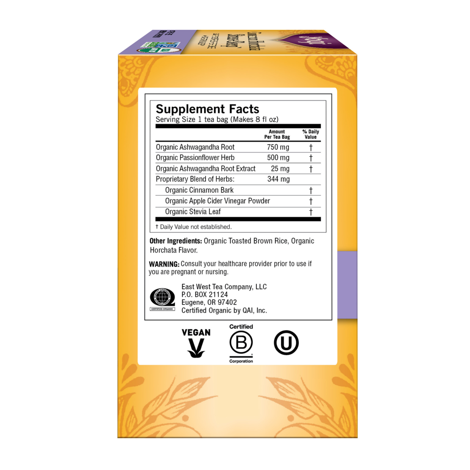 slide 2 of 5, Yogi Caffeine Free Stress + Sleep Cinnamon Horchata Tea 16 Tea Bags, 16 ct