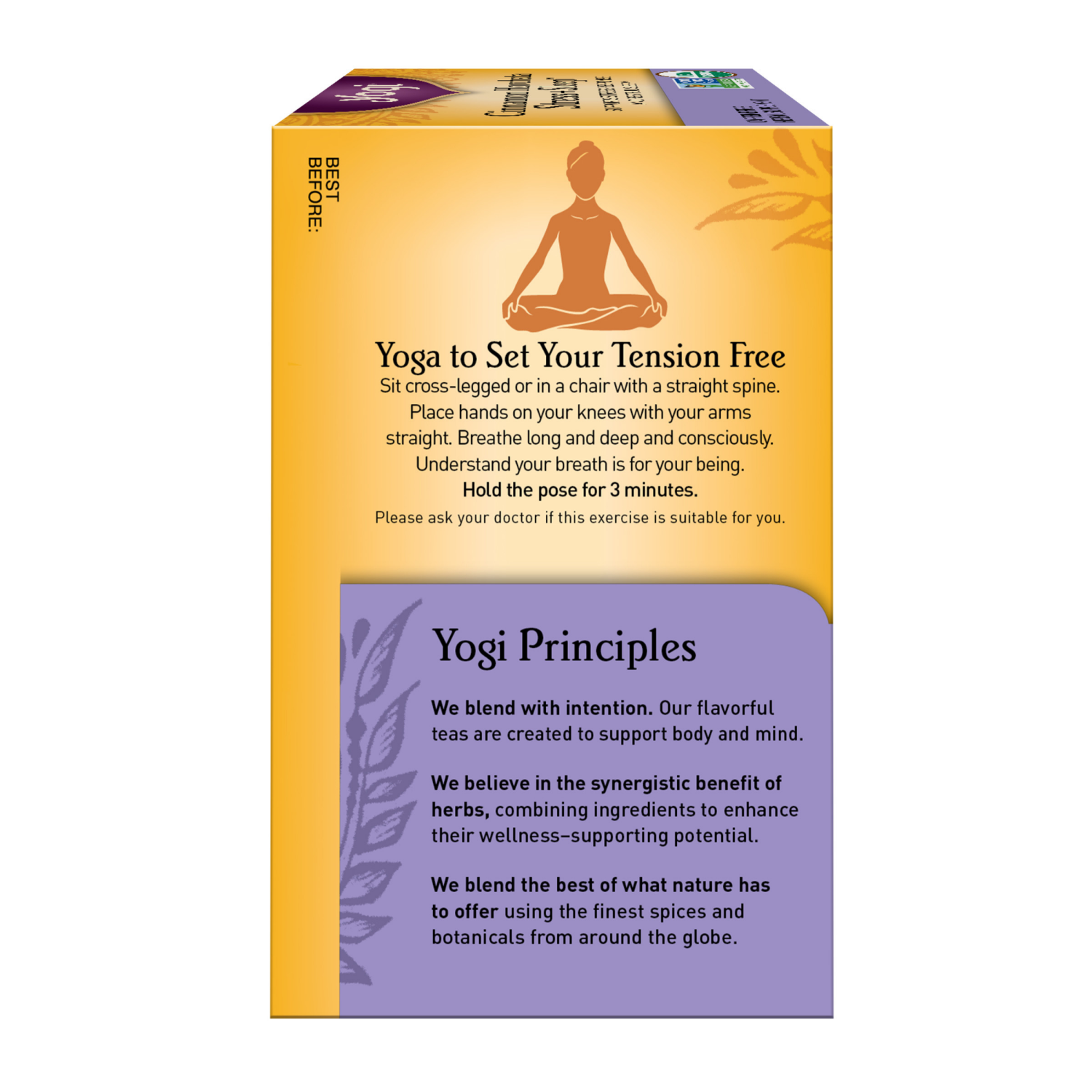 slide 3 of 5, Yogi Caffeine Free Stress + Sleep Cinnamon Horchata Tea 16 Tea Bags, 16 ct