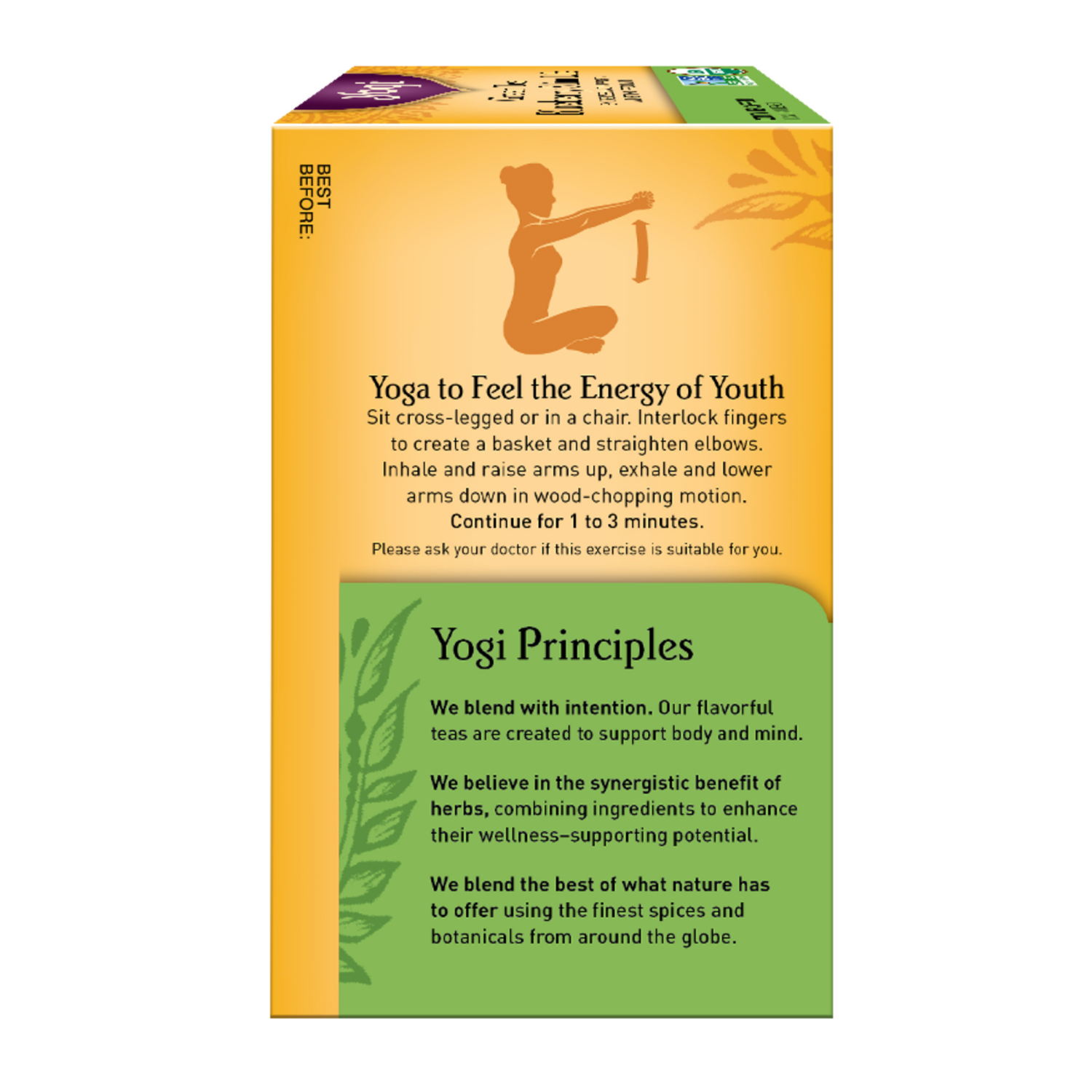 slide 3 of 5, Yogi Tea Green Tea Blueberry Slim Life, Organic Green Tea Bags, 16 Count, 16 ct