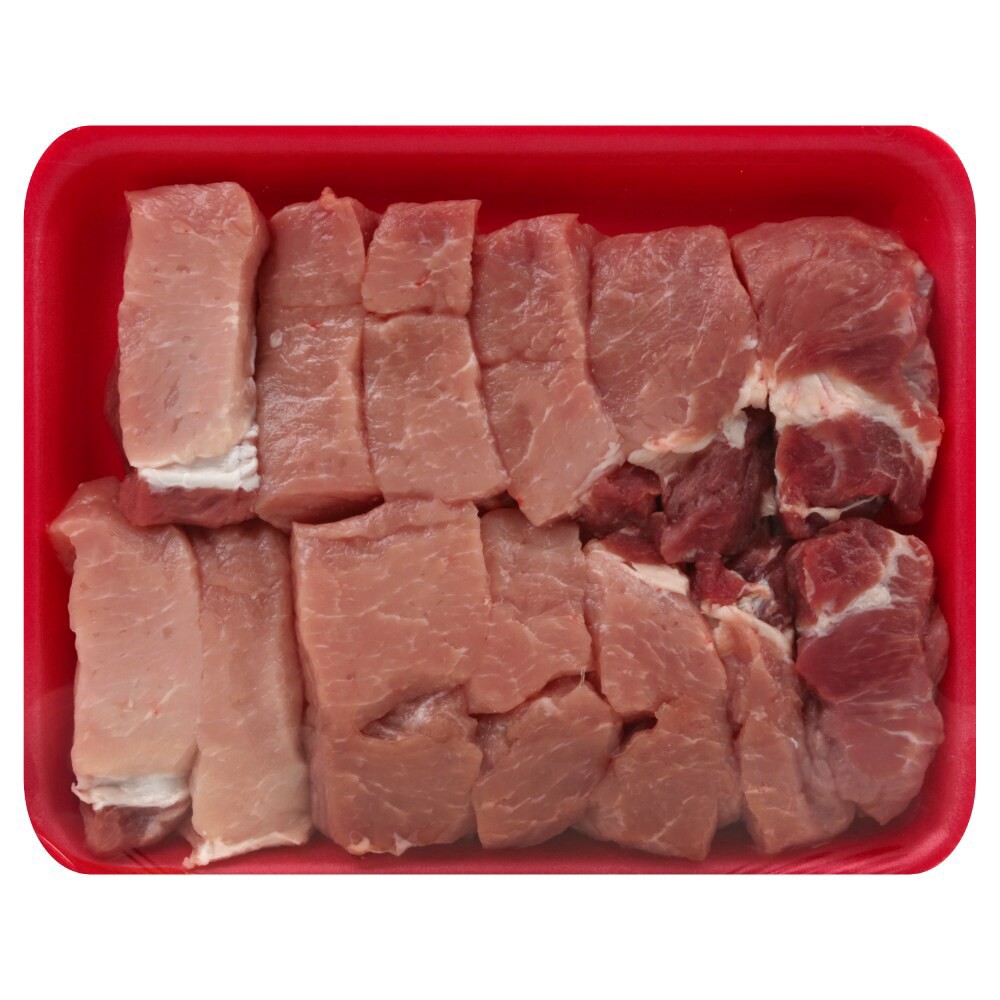 slide 1 of 1, Boneless Country Style Pork Loin Ribs Family Pack, per lb