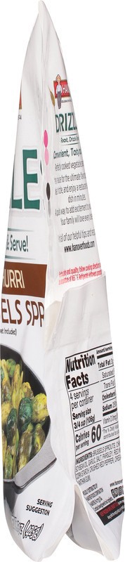 slide 2 of 5, Hanover Drizzles Chimi Brussels Sprouts, 15 oz