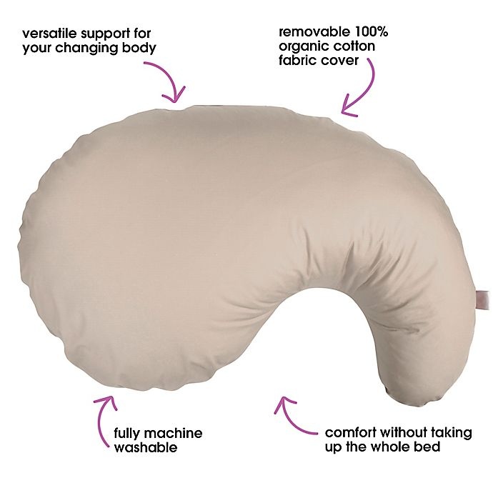 slide 4 of 6, Boppy Organic Cuddle Pillow - Biscuit, 1 ct