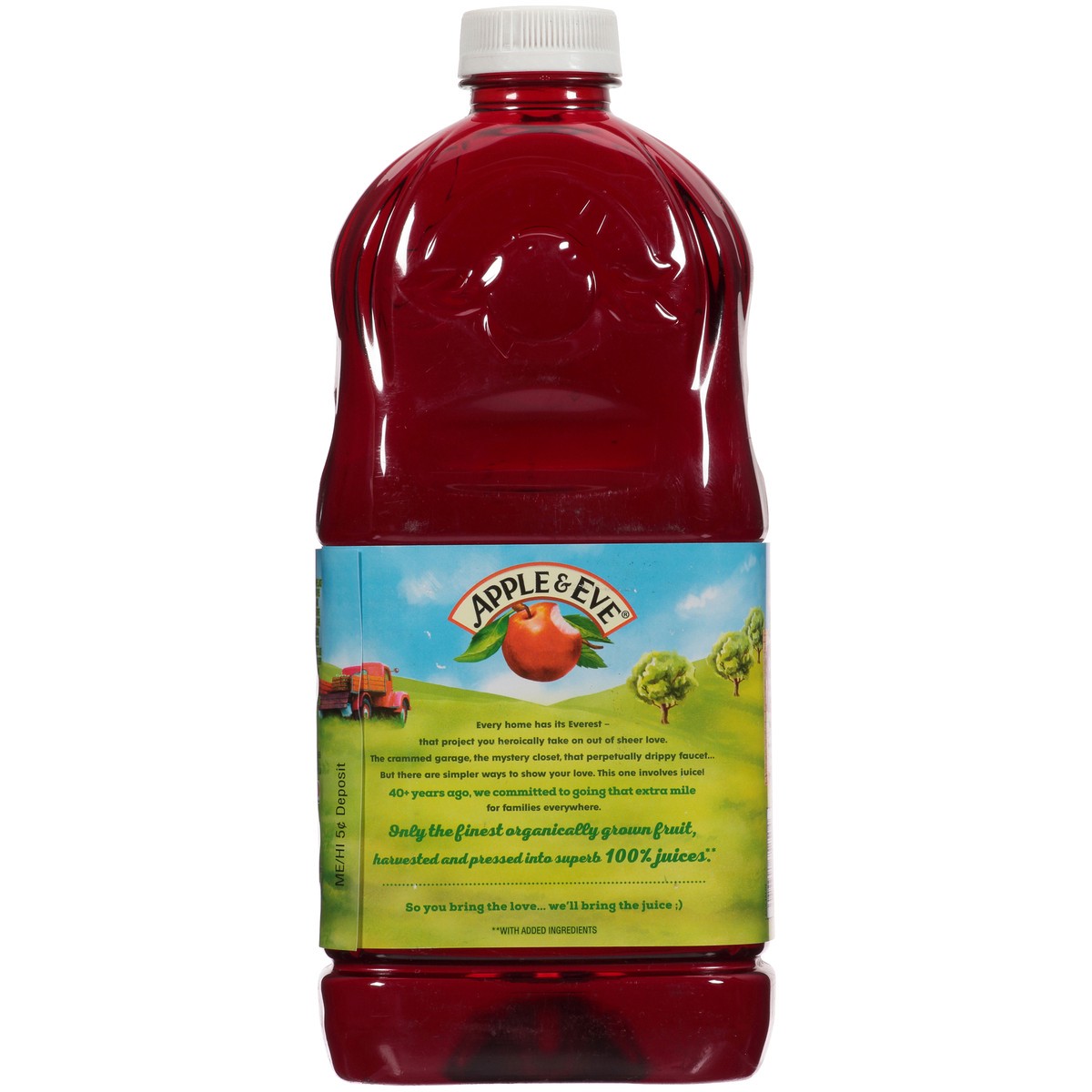 slide 6 of 9, Apple & Eve Organics Berry Grape 100% Juice- 64 fl oz, 64 fl oz