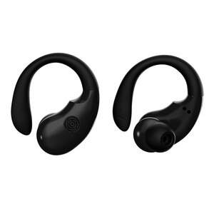 slide 1 of 1, Airbuds True Wireless Sport, Black, 1 ct