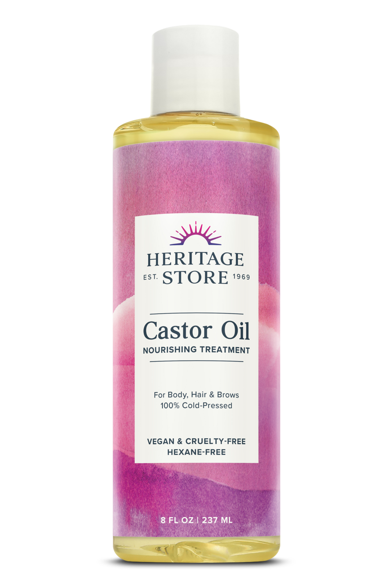 slide 1 of 2, Heritage Store Nourishing Treatment Castor Oil 8 fl oz, 8 fl oz