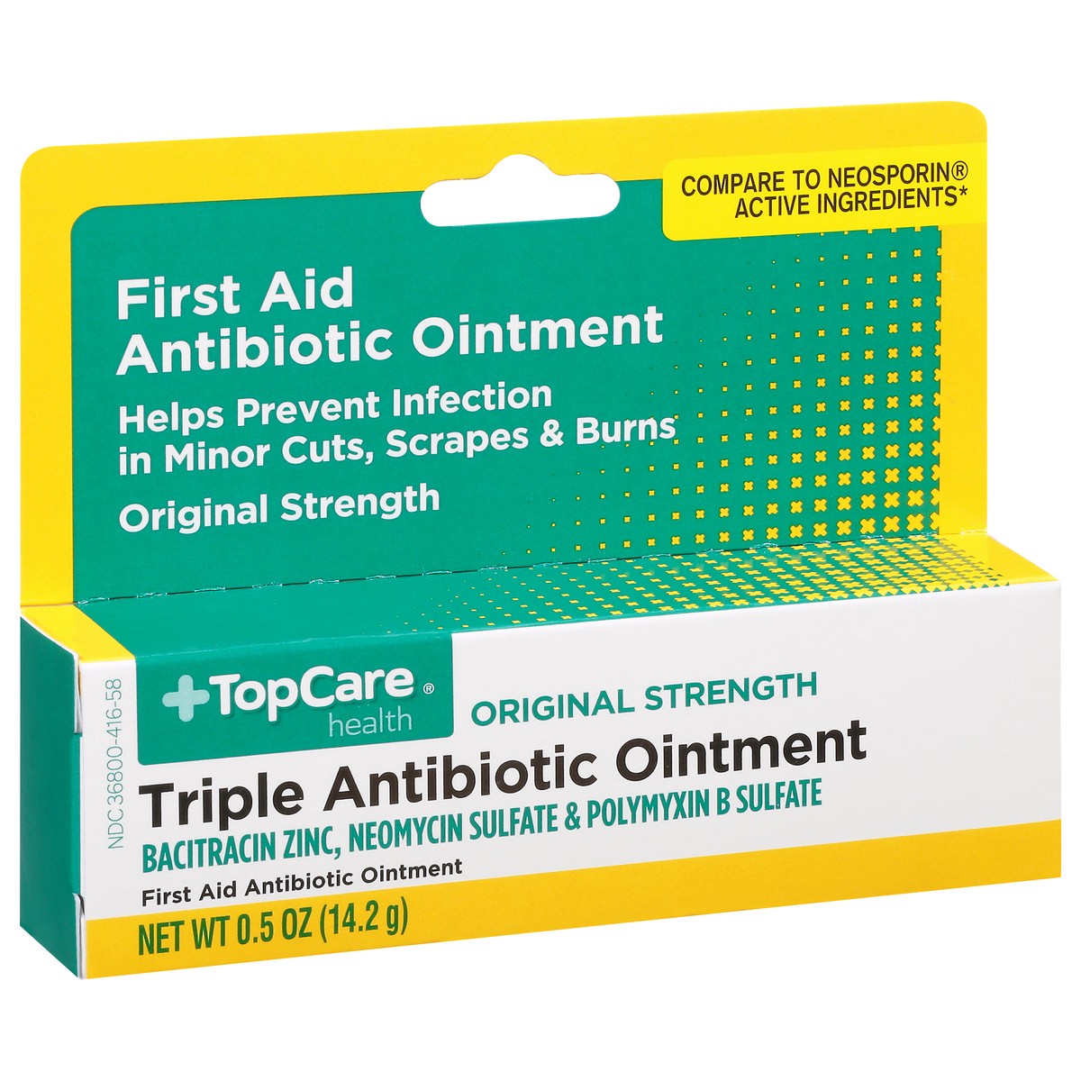 slide 2 of 9, TopCare Health Original Strength Triple Antibiotic Ointment 0.5 oz, 0.5 oz