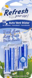 Refresh Your Car!! Fresh Linen Auto Vent Sticks - 4 ea