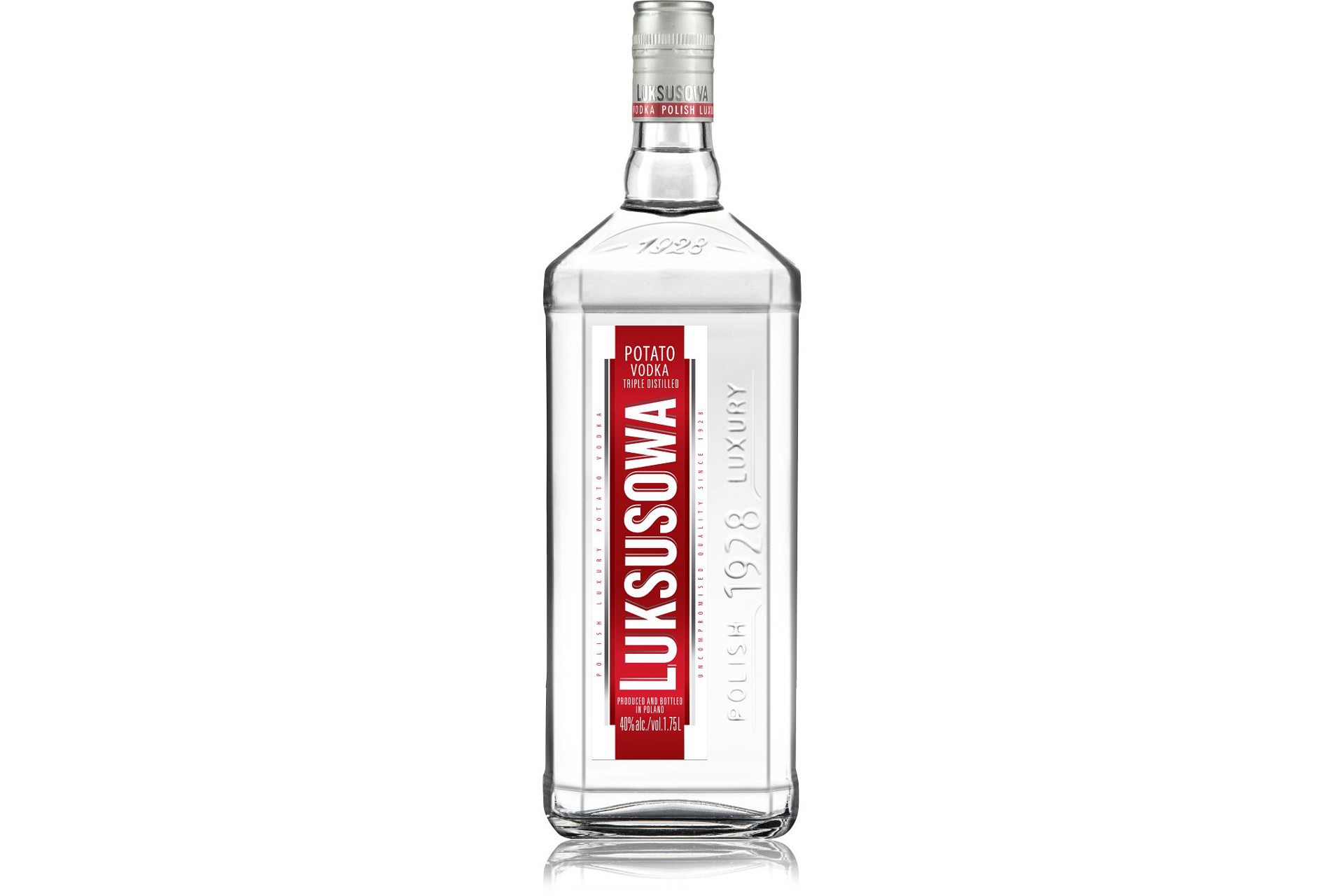 slide 1 of 3, Luksusowa Vodka, 1.75L, 1.75 liter