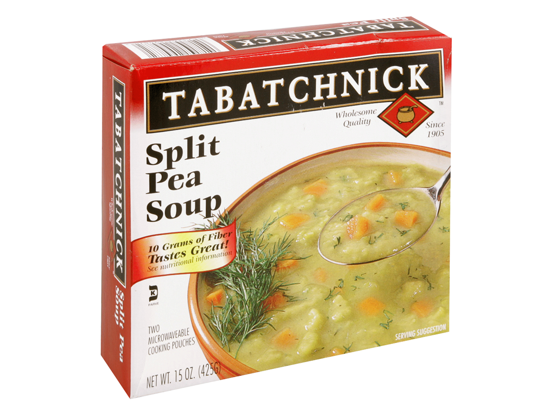 slide 1 of 1, Tabatchnick Split Pea Soup, 15 oz