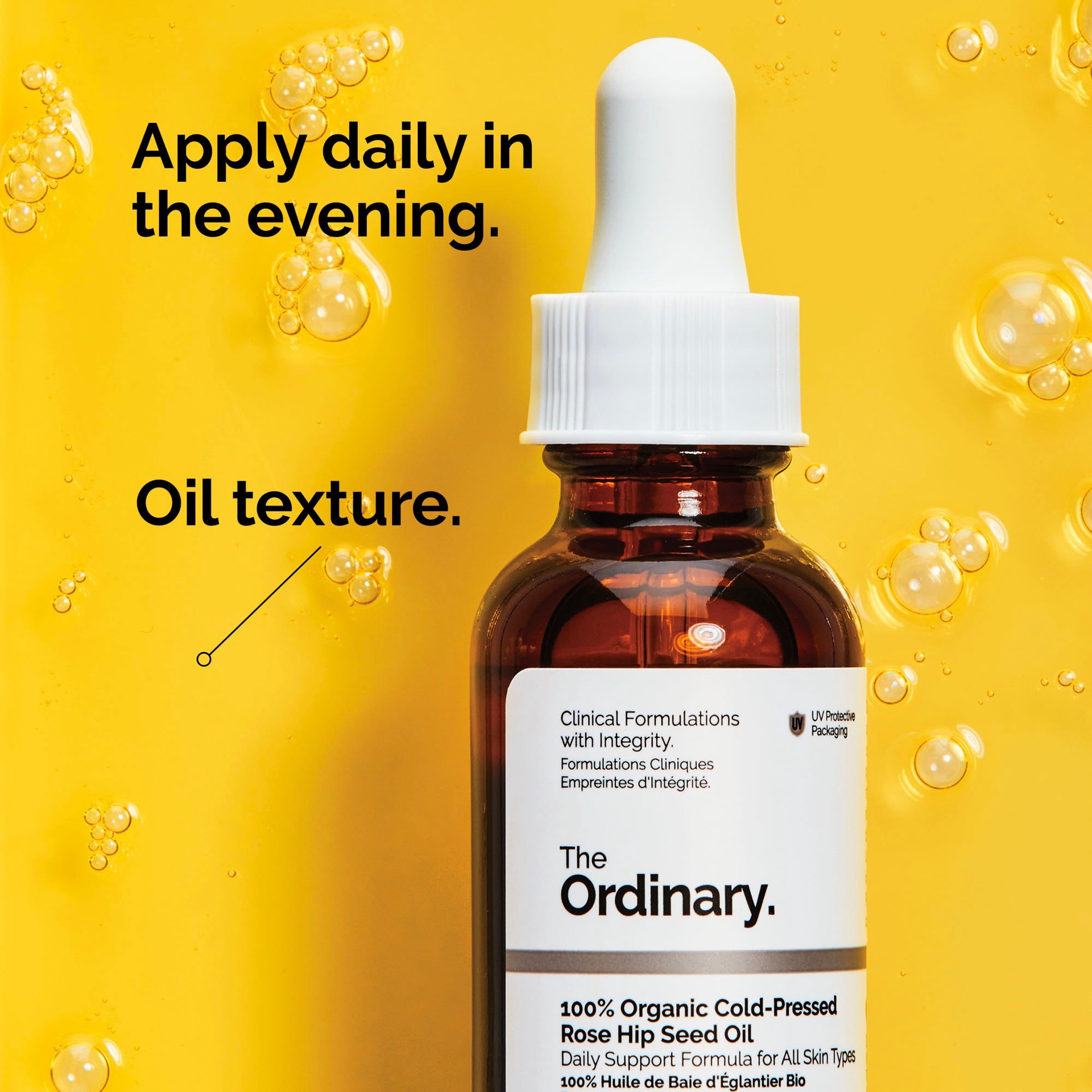 slide 6 of 7, The Ordinary 100% Organic Cold-Pressed Rose Hip Seed Oil 1 oz/ 30 mL, 1 oz/ 30 ml